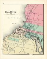 Fall River City, Massachusetts State Atlas 1871